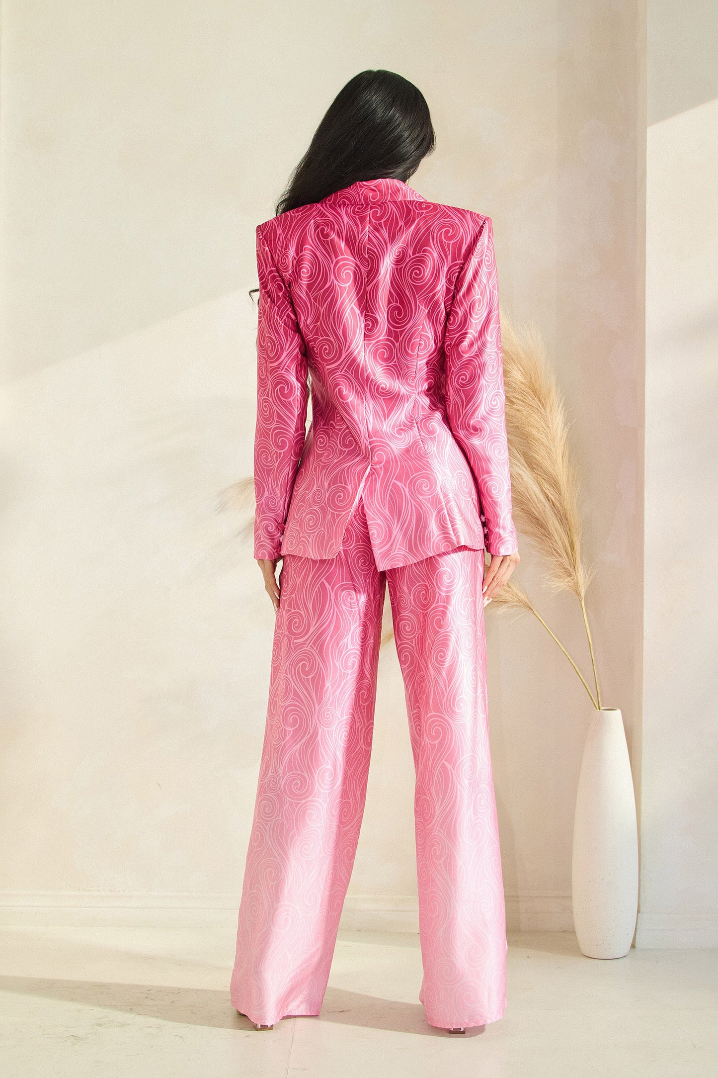 The Kennedy Ombre Power Suit - Pink Edition