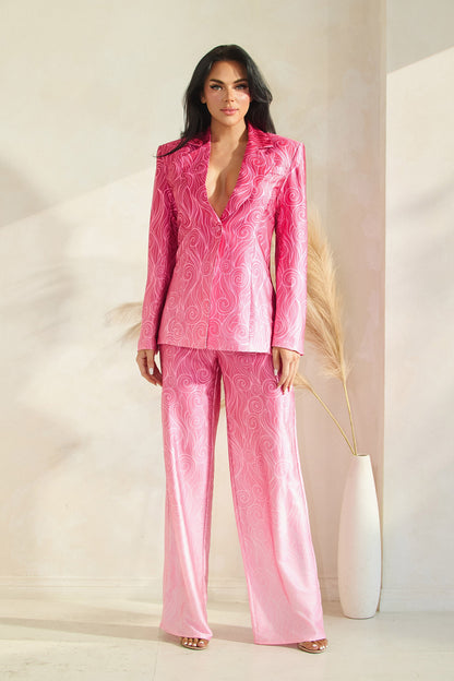 The Kennedy Ombre Power Suit - Pink Edition